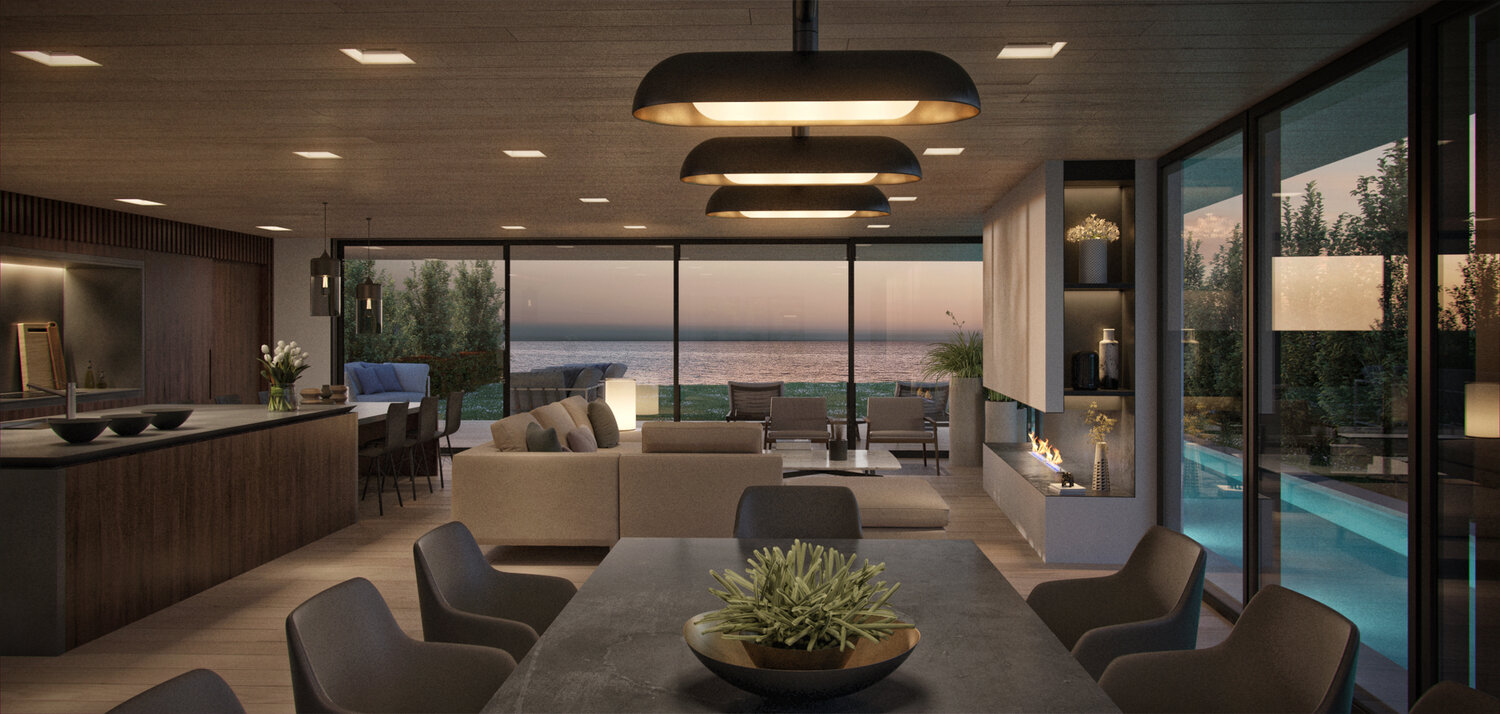 ocean front modern estates