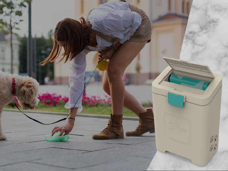 dog waste station