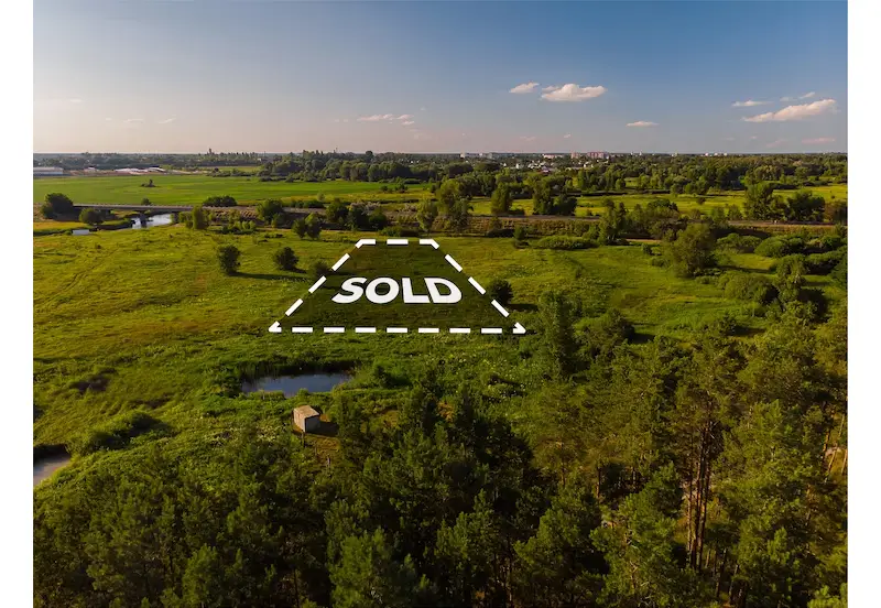 Sell land for cash