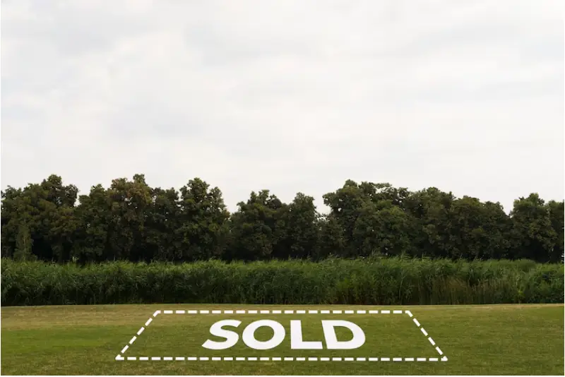 Sell land for cash