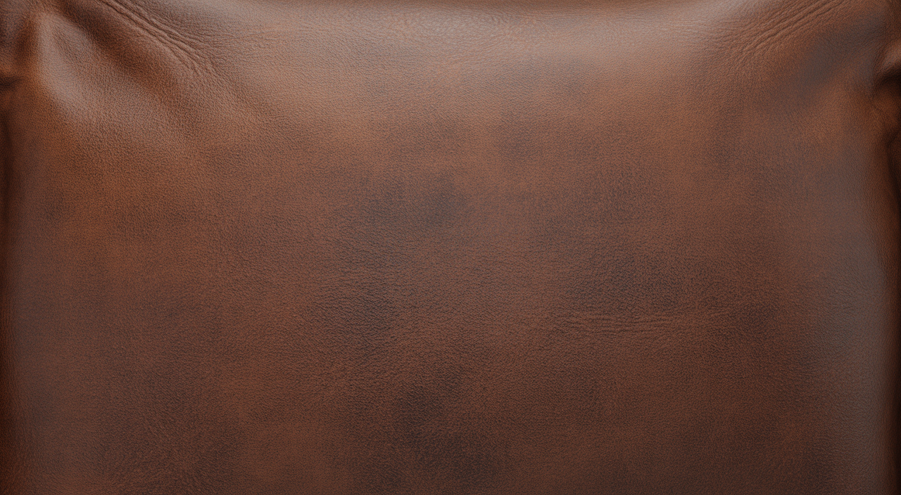 A classic men's vintage leather messenger bag