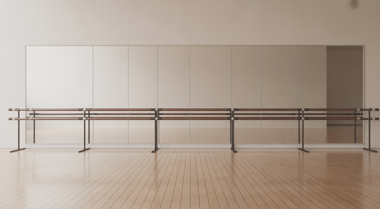 young dancers practicing ballet in a Toronto studio during a youth ballet class