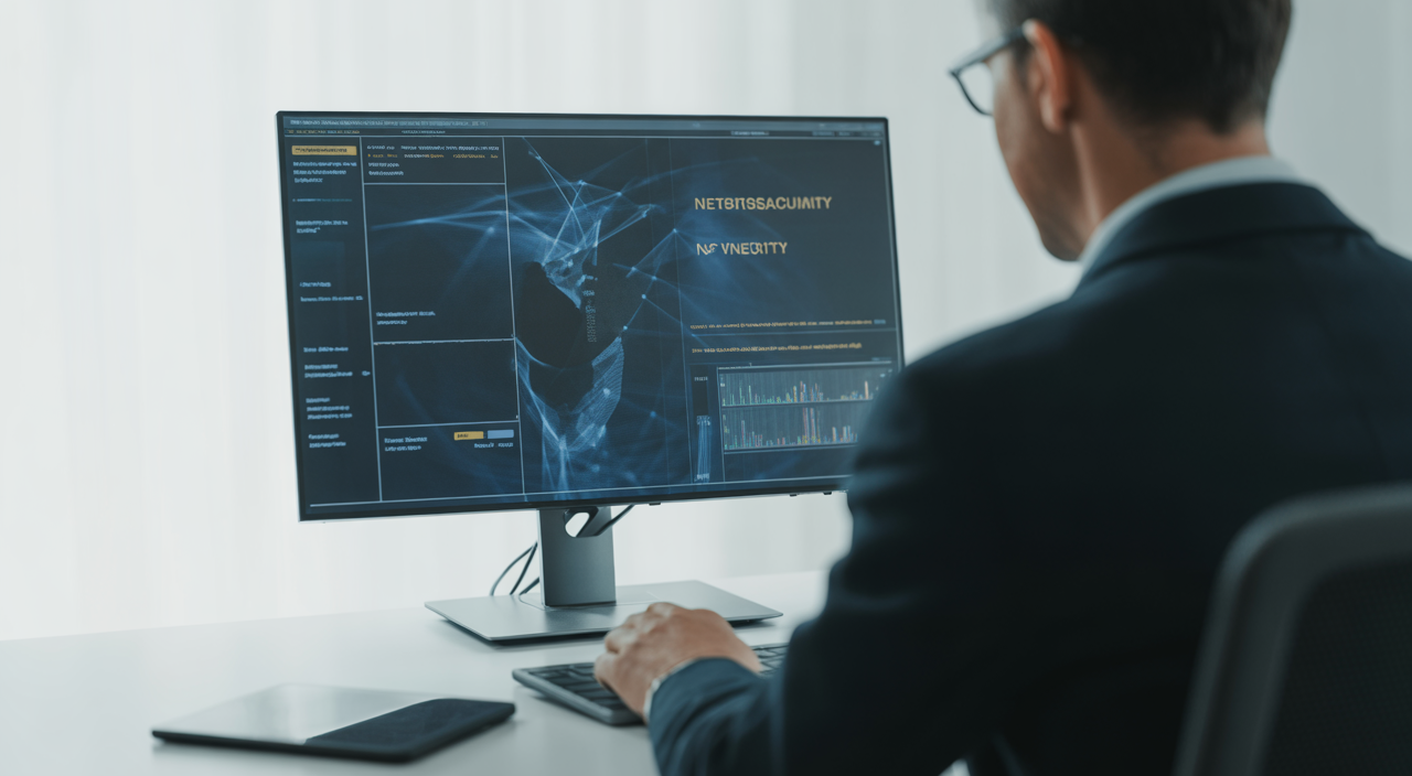 Cybersecurity consultant in Canada reviewing data protection strategy